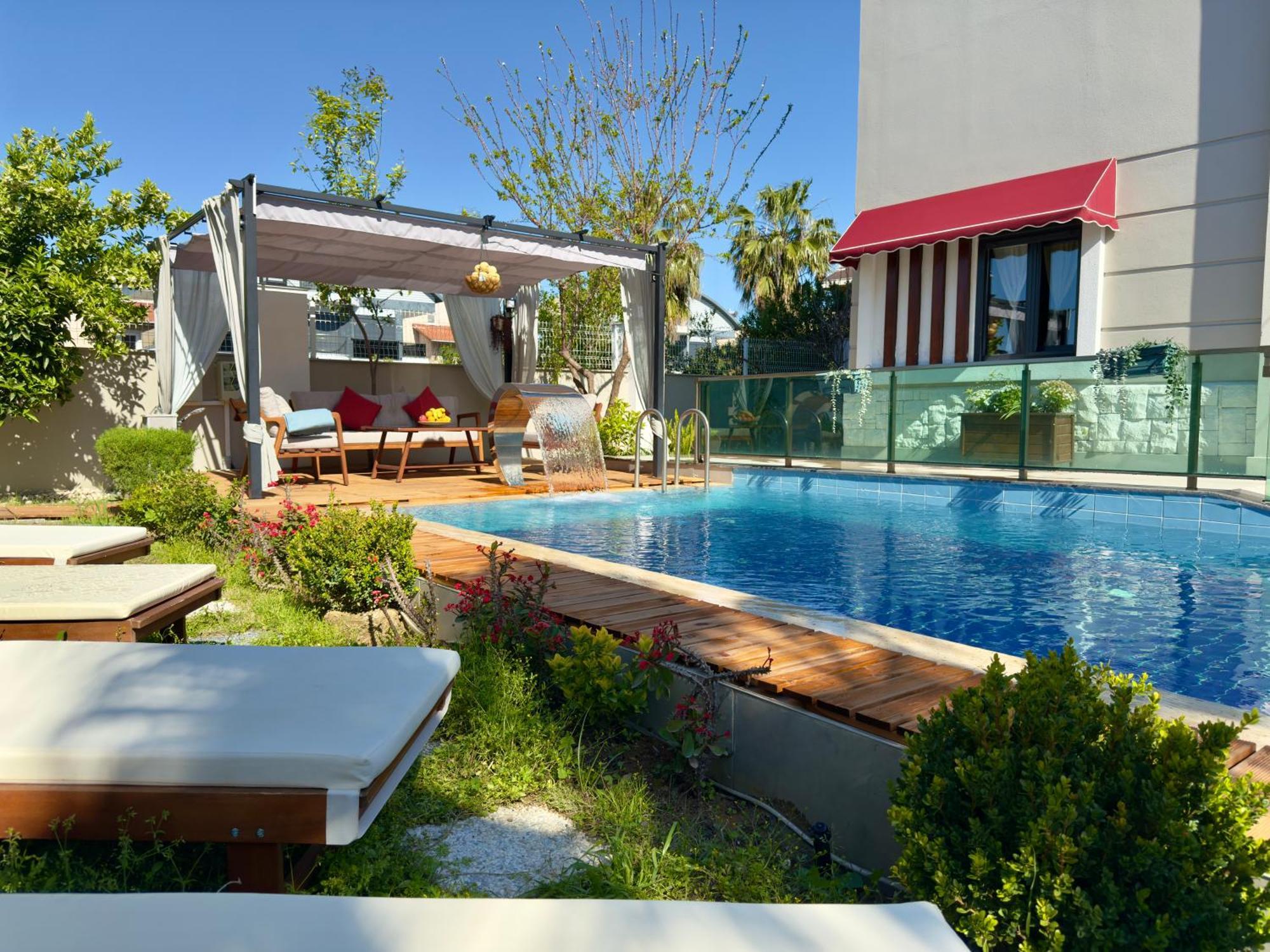 Villa Annabell1 With Swimming Pool And Jacuzzi, 3 Floors Belek Bagian luar foto