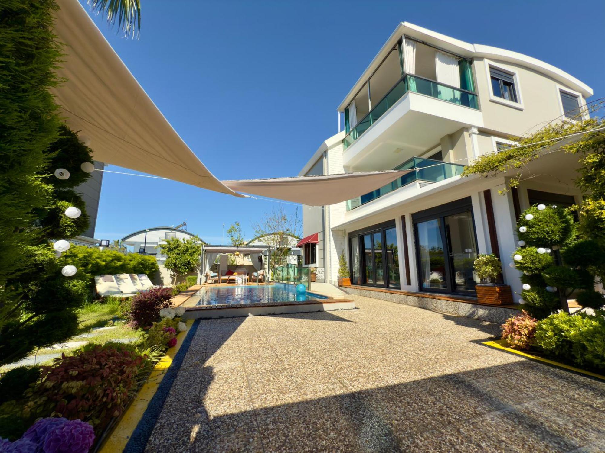 Villa Annabell1 With Swimming Pool And Jacuzzi, 3 Floors Belek Bagian luar foto
