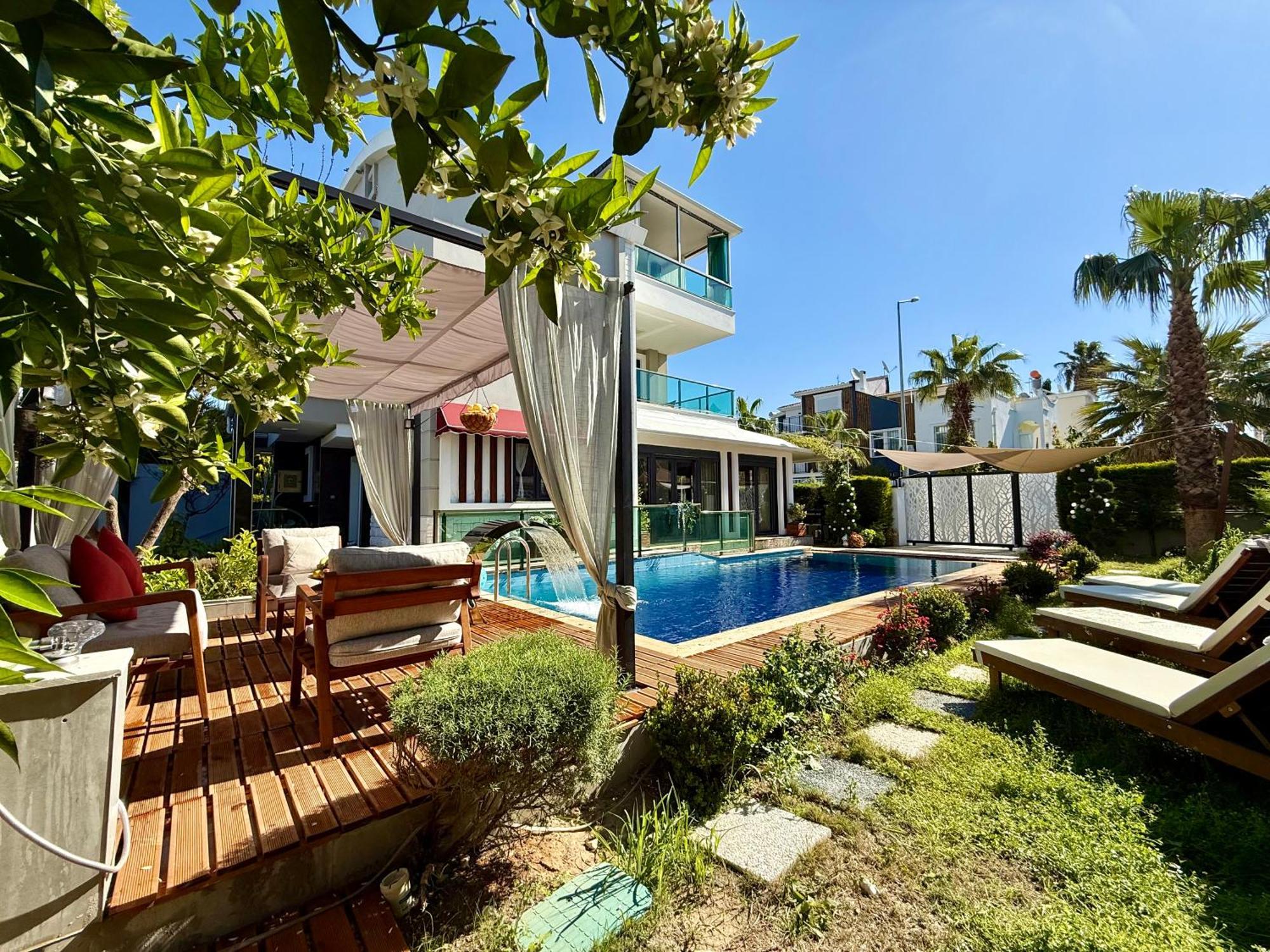Villa Annabell1 With Swimming Pool And Jacuzzi, 3 Floors Belek Bagian luar foto